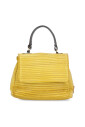 sac-a-main-jaune-en-cuir-avec-poignee
