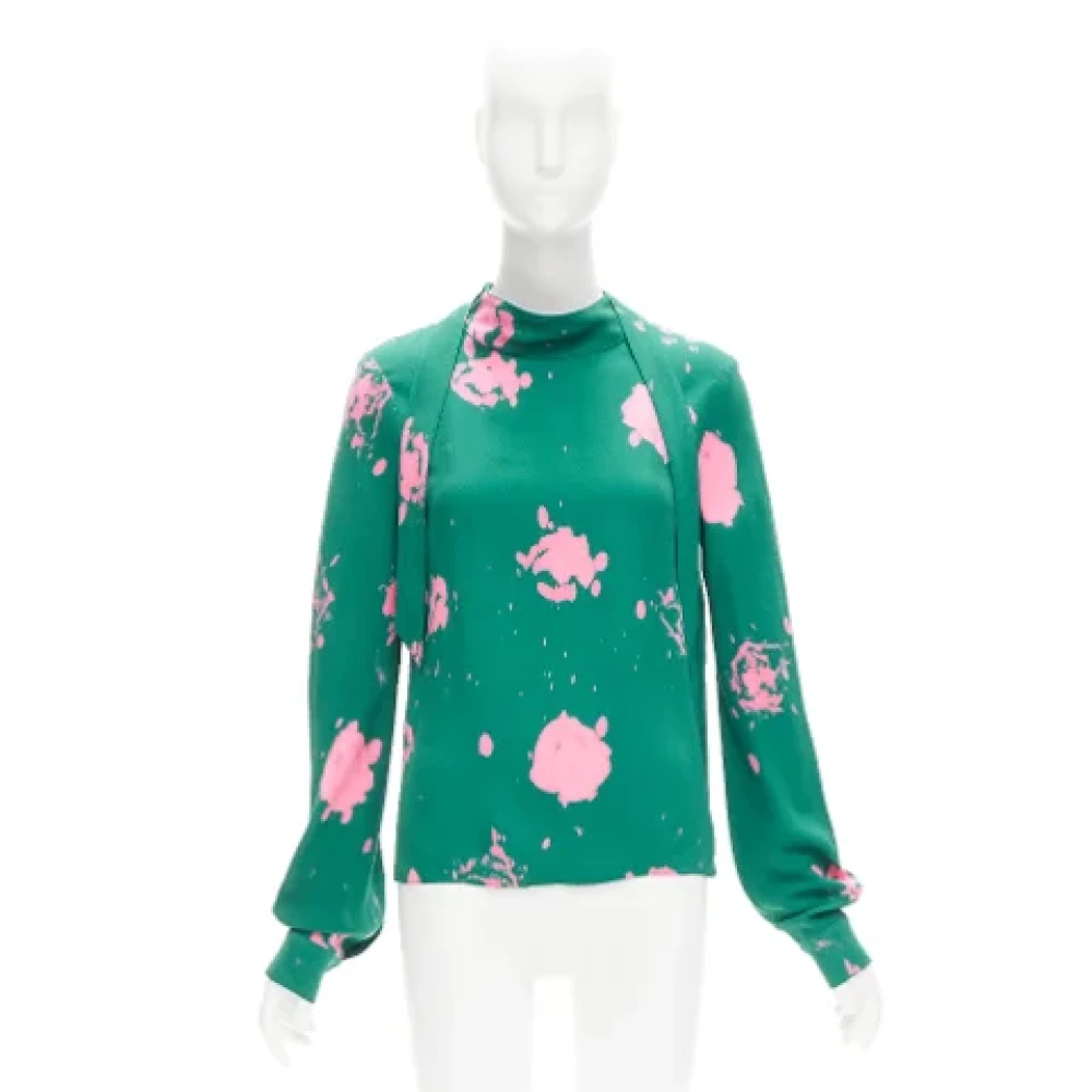 Marni Pre-owned Fabric tops Green Dames