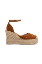 kamel-ruskind-kjole-espadrilles-med-hampesal