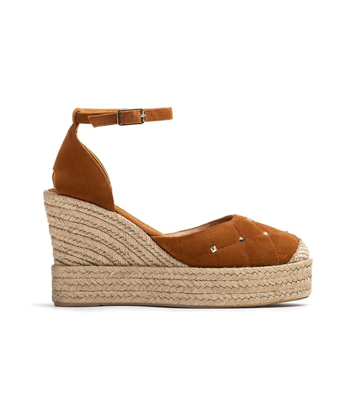 kamel-ruskind-kjole-espadrilles-med-hampesal