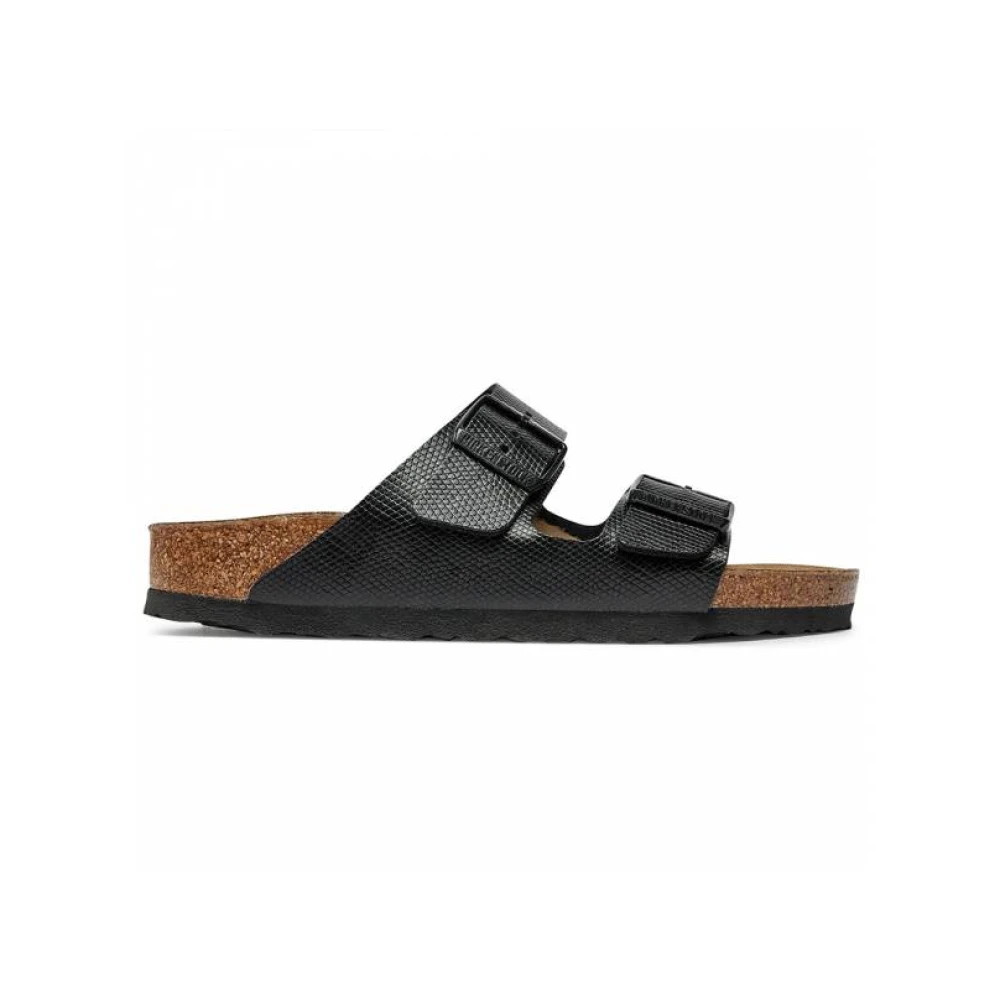 Birkenstock Slides & Flip Flops Black, Dam