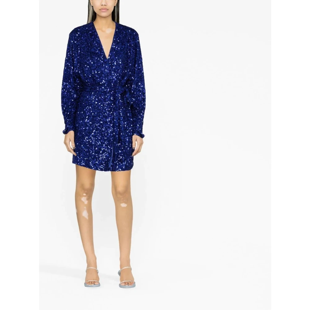 Rotate Birger Christensen Partyjurk Blue Dames