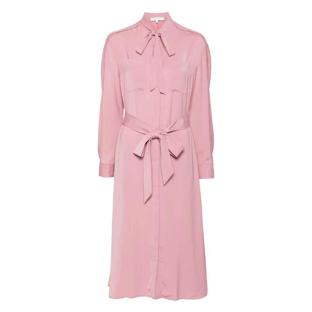 Maison Kitsuné Casual Overhemdjurk Pink Dames