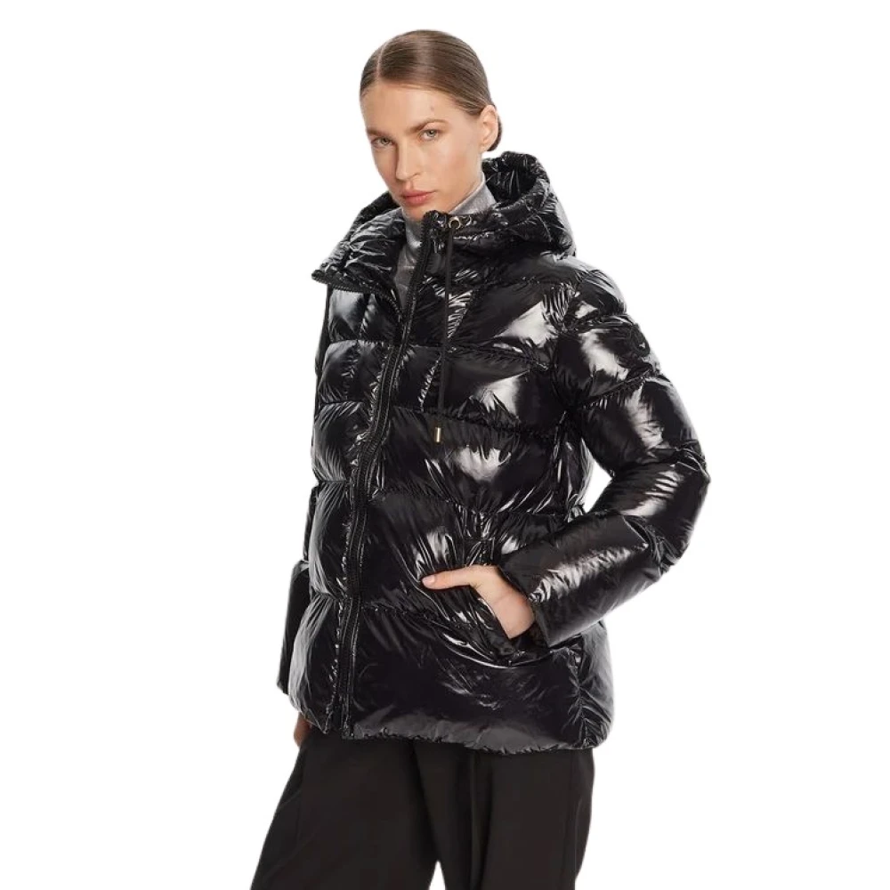 Pinko Mirco Caban - Female - Down Jackets - Black - L - Jackets