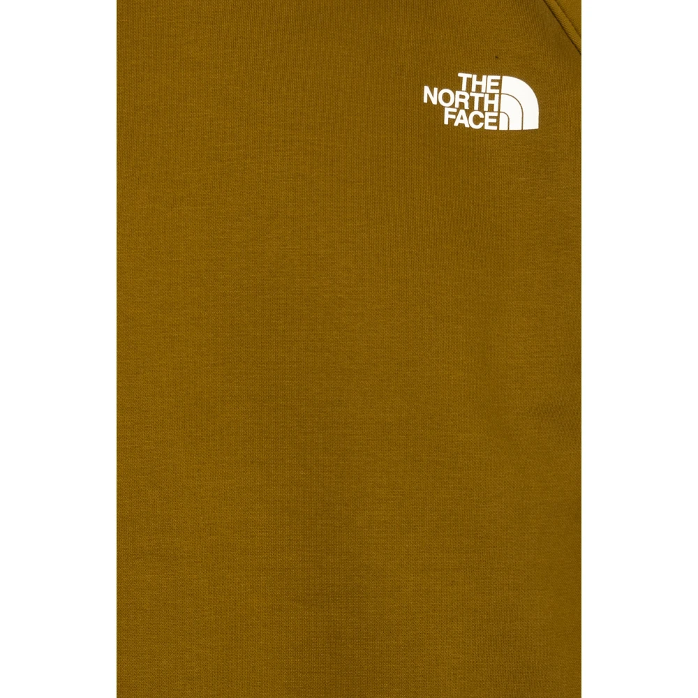 The North Face Raglan Redbox Crew Sweatshirt voor Mannen Green Heren