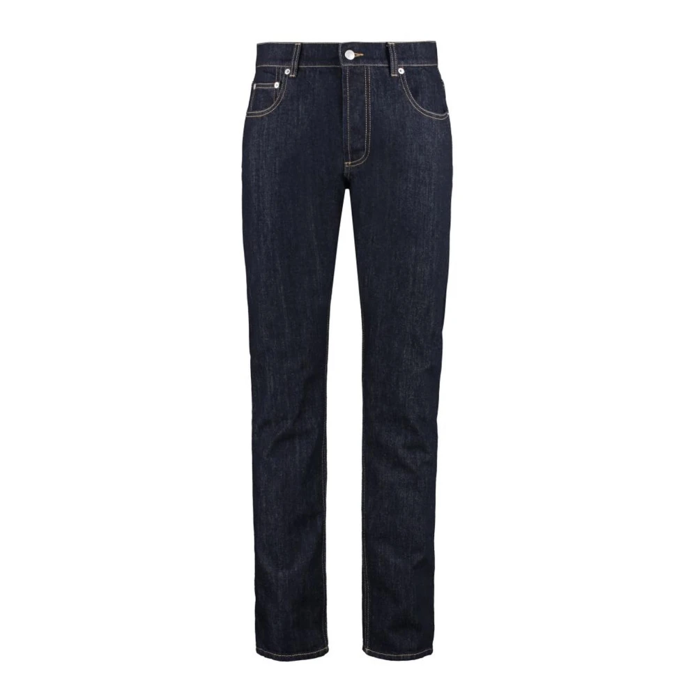 Alexander mcqueen Slim Fit 5-Pocket Jeans Blue Heren