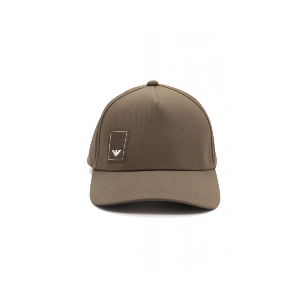 Emporio Armani Brun Logo Baseball Cap