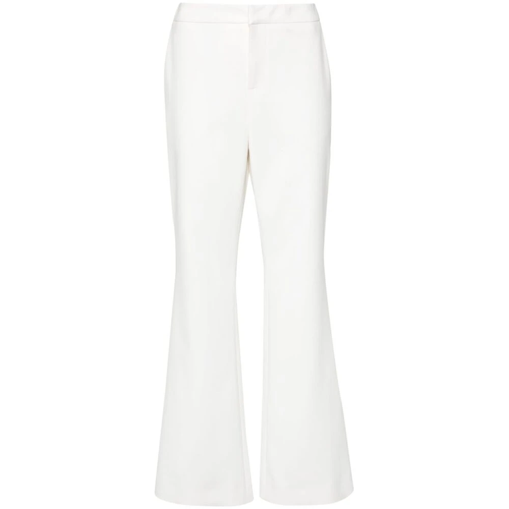 Balmain Wide Trousers White Dames