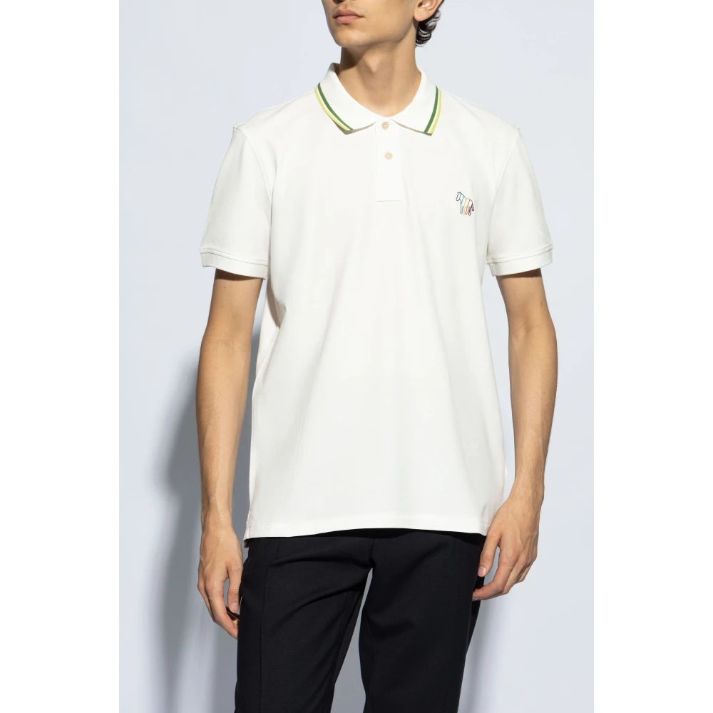 PS By Paul Smith Polo met logo White Heren