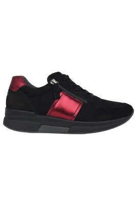 sneaker-roulant-noir-rouge