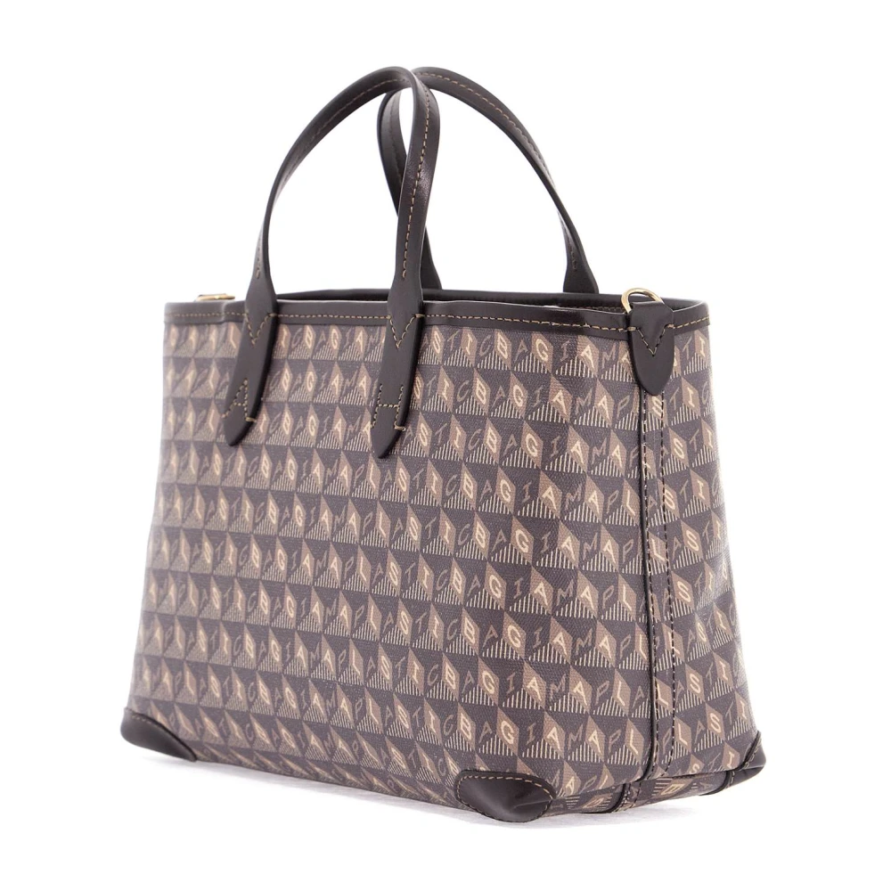 Anya Hindmarch Gerecyclede Plastic Tote Tas Brown Dames