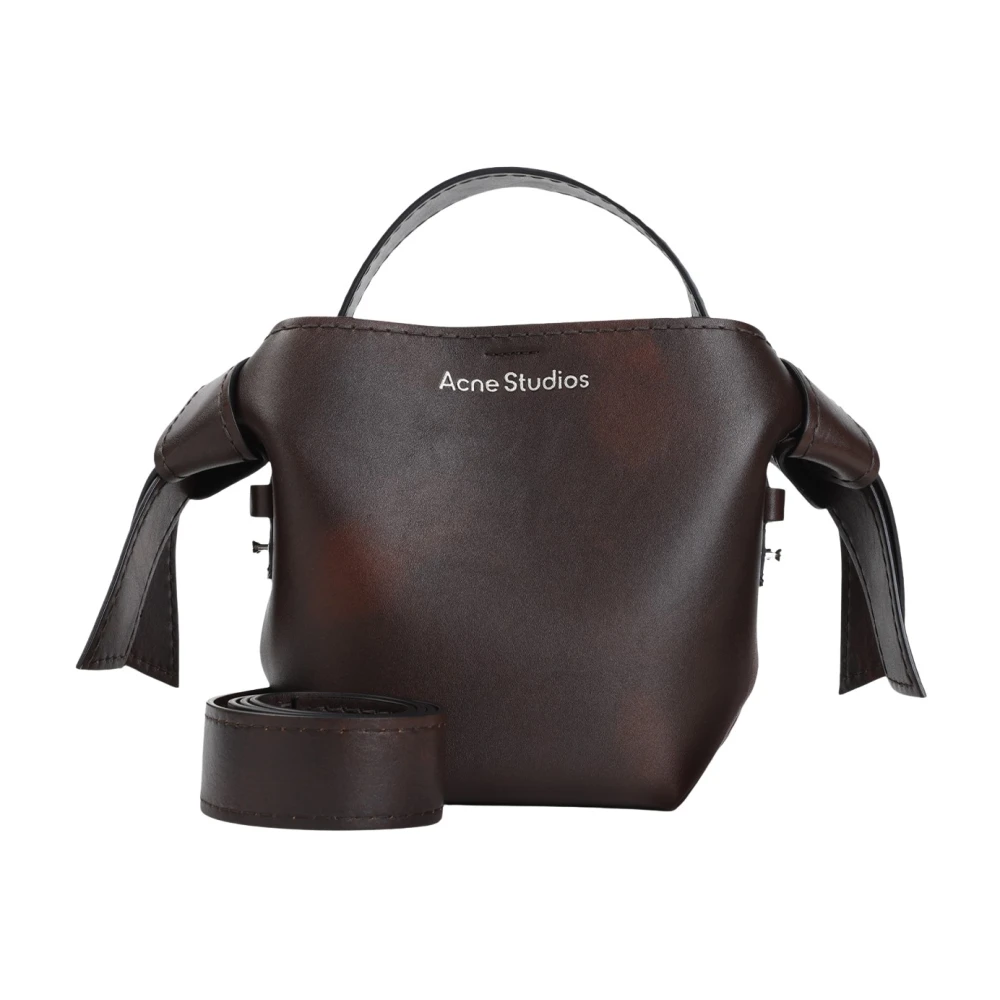 Acne Studios Women's Brown Musubi Mini Shoulder Bag