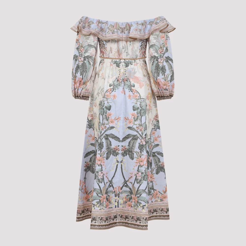 Zimmermann Multicolor Jurk Verhoog Garderobe Stijl Multicolor Dames