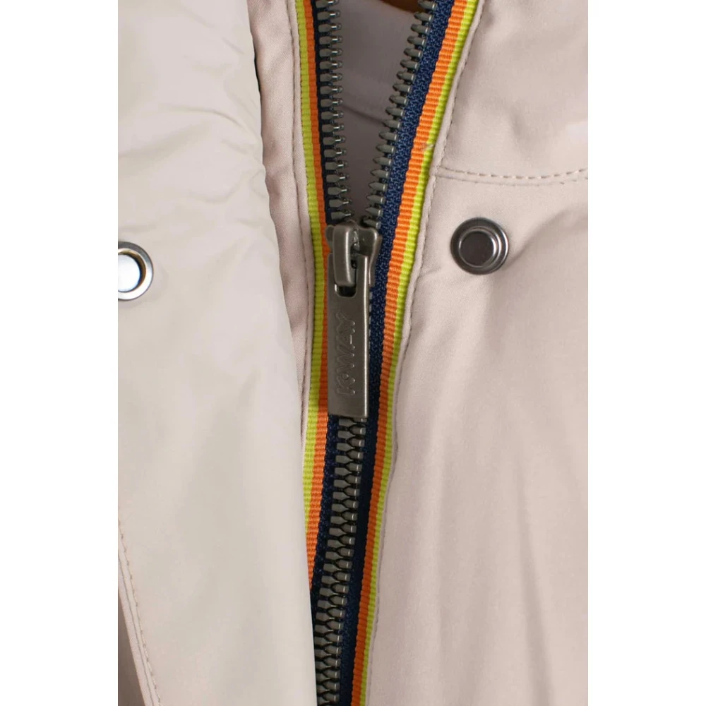 K-way Polarfleece Hooded Jack Waterdicht Winddicht Pink Dames