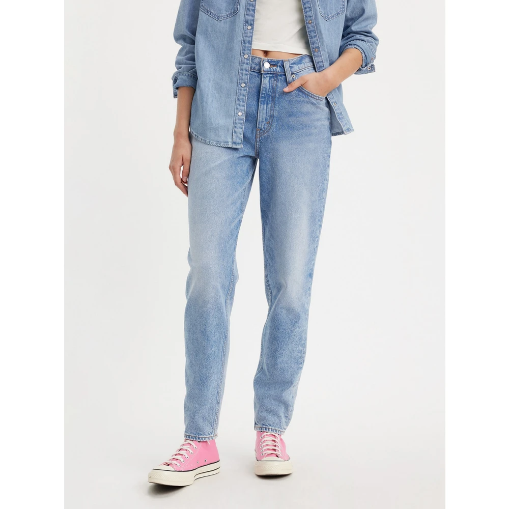 Levi's Slim-fit Jeans Blue Dames