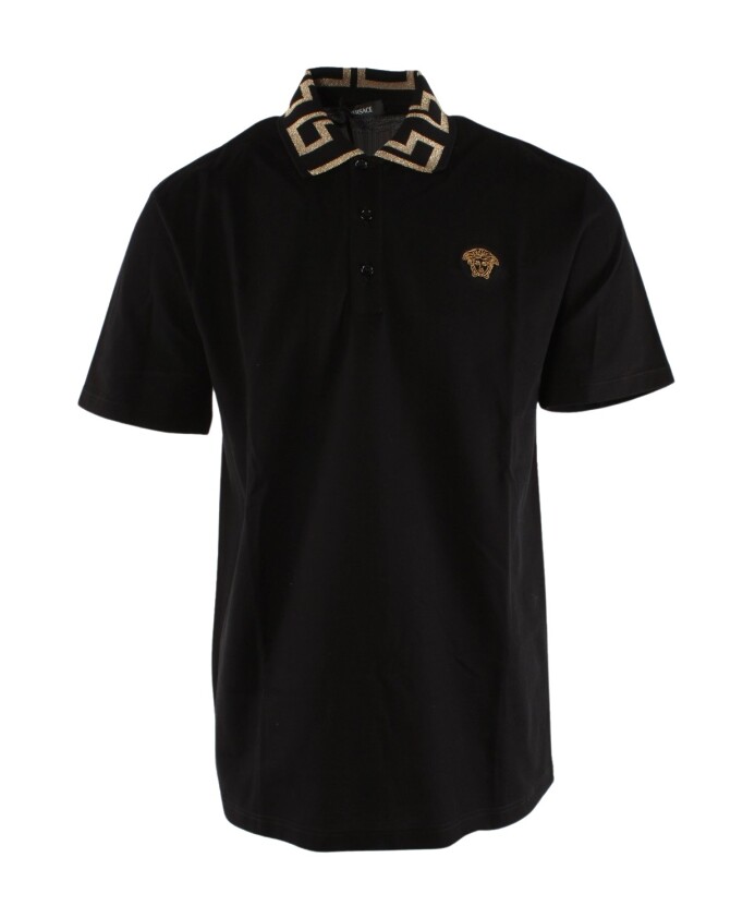 polo-en-coton-noir