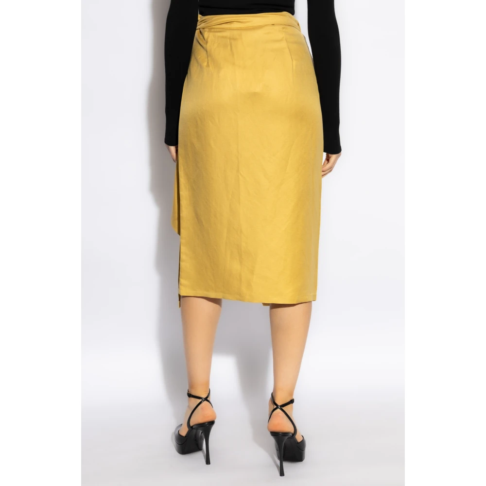 Max Mara Rok Tequila Yellow Dames