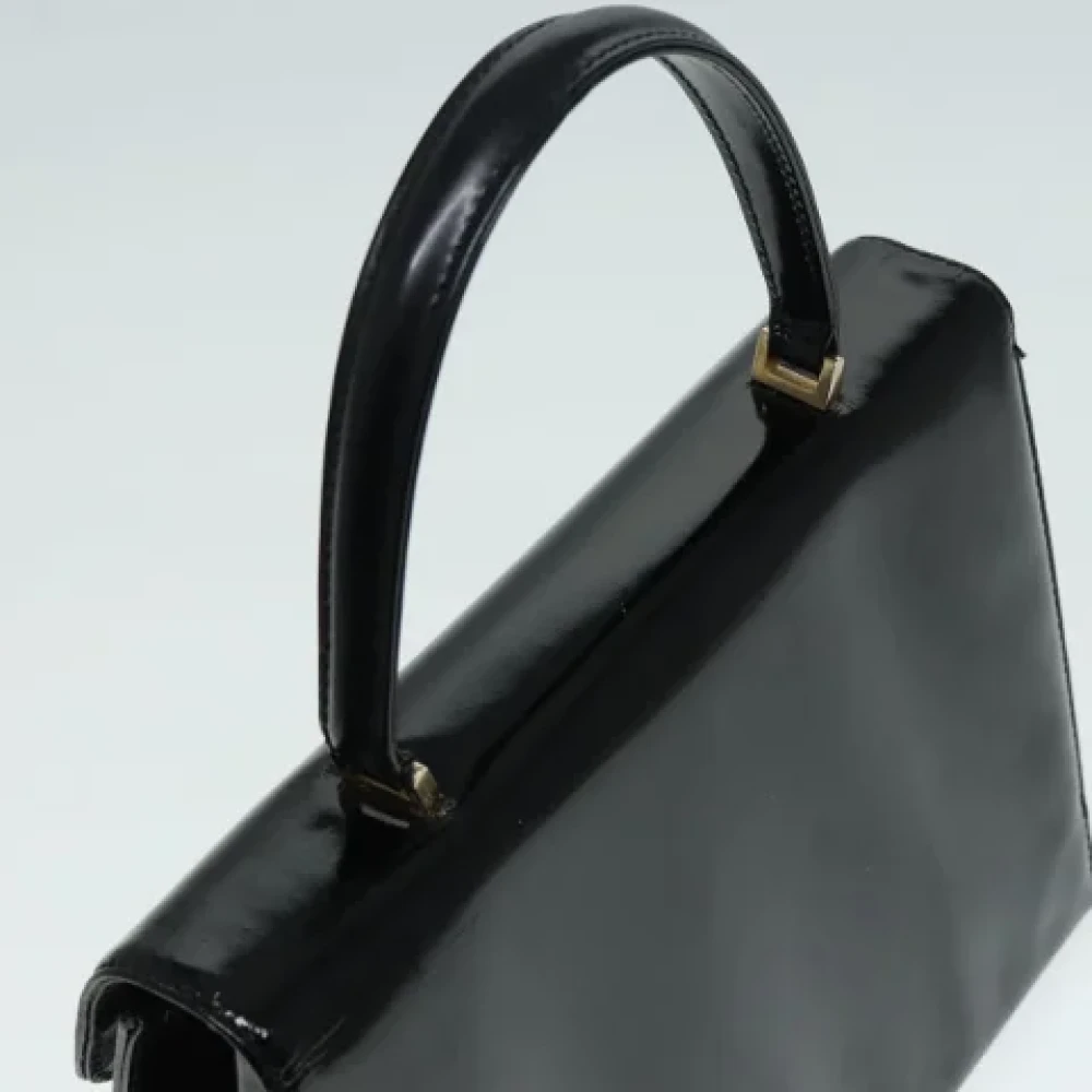 Gucci Vintage Pre-owned Fabric handbags Black Dames