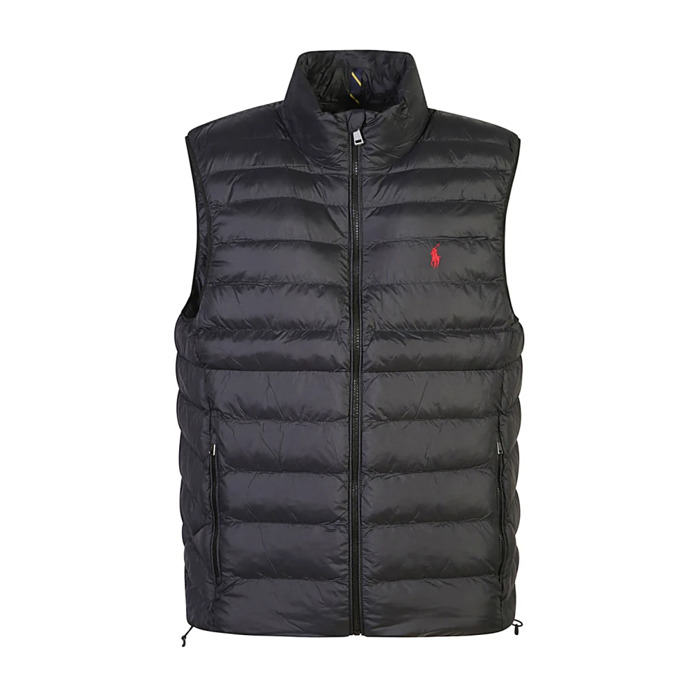 Polo Ralph Lauren Zwarte gebreide kleding voor mannen Aw24 Black Heren