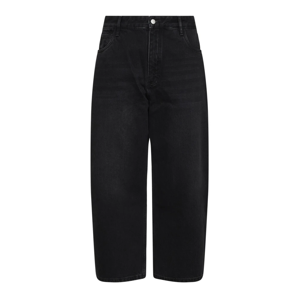 Studio Nicholson Black Paolo Volume Jeans - Male - Loose Fit Jeans - S - Jeans