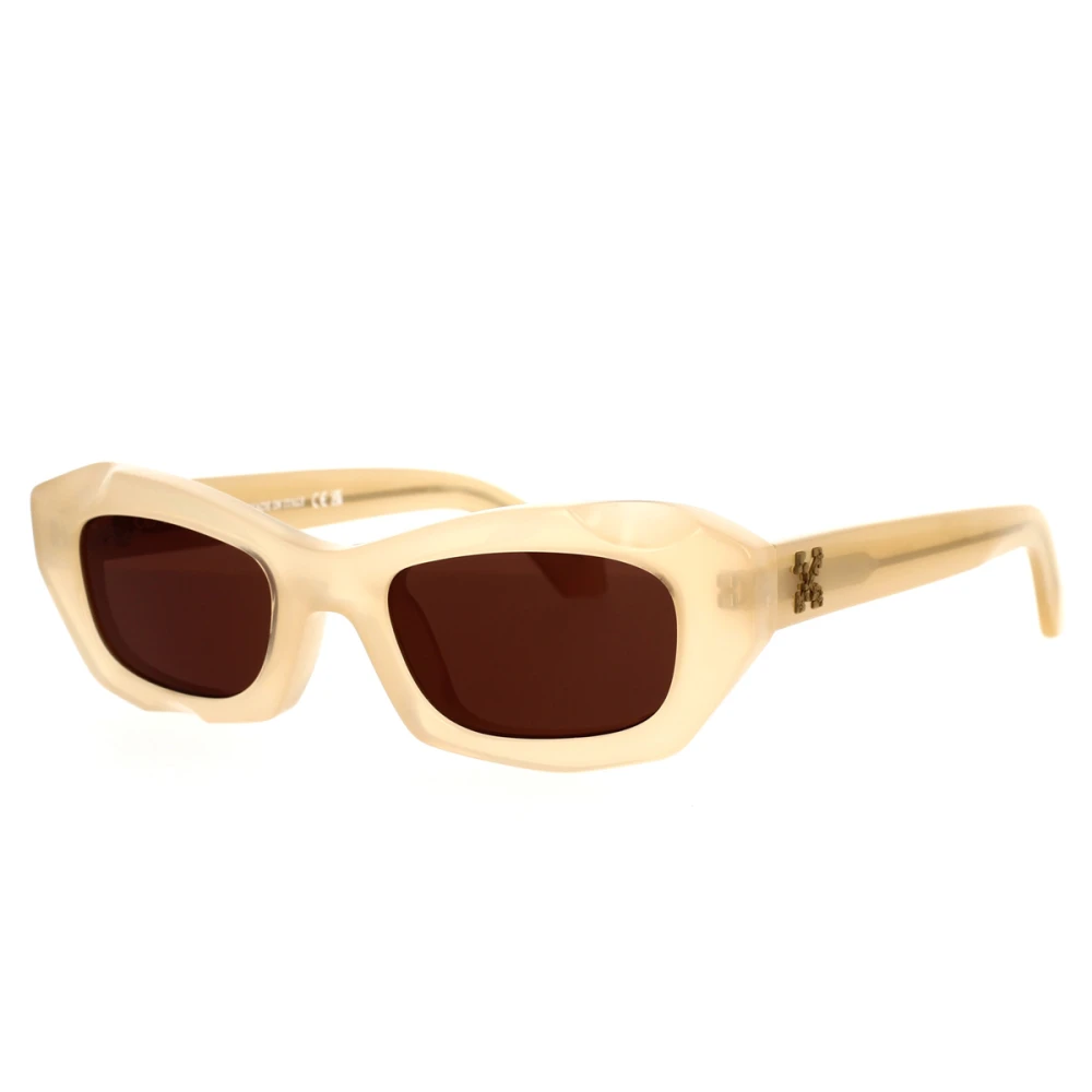 Off White Brown Accessories, Unisex,, Off-White Venice Cat Eye Sunglasses Medium