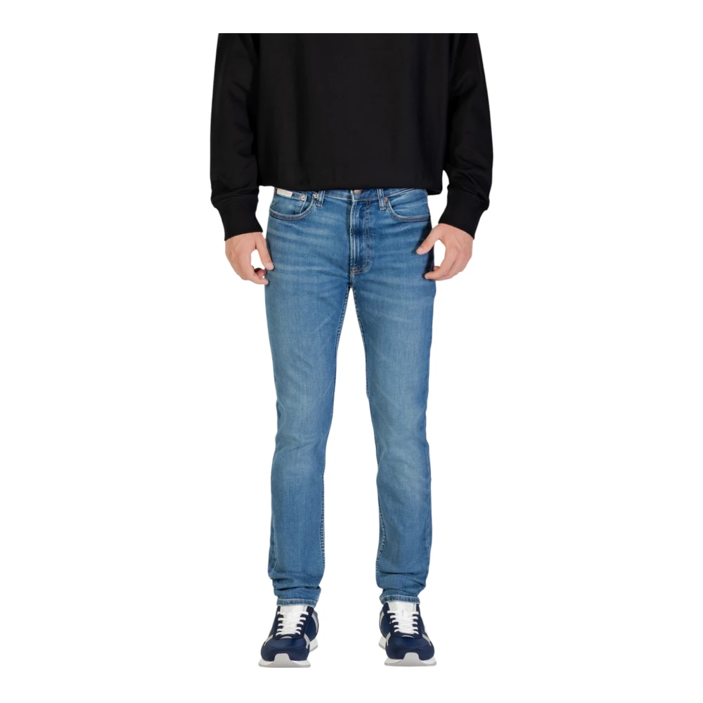 Calvin Klein Jeans Men's Blue Slim Fit Jeans, W31 L32, Modern Skinny Canyon Jeans