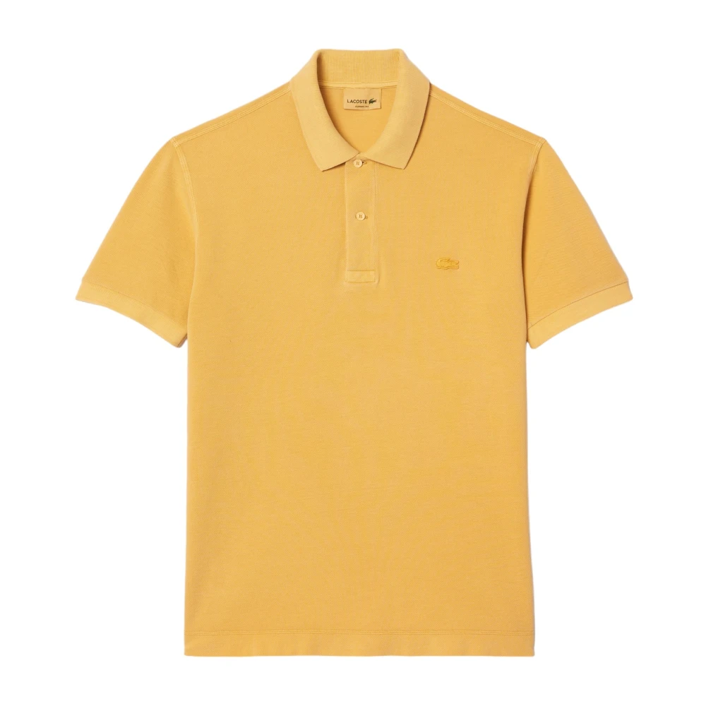 Lacoste Gula T-shirts och Polos Yellow, Unisex
