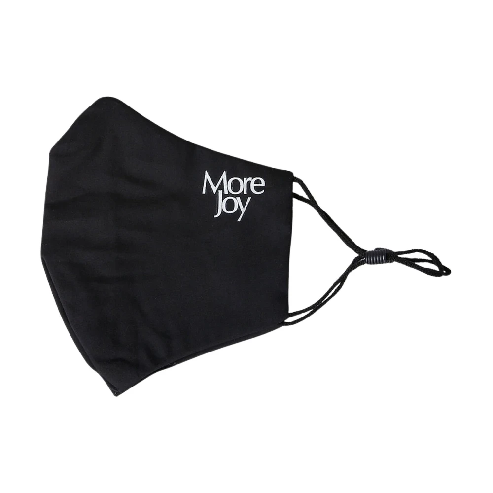 More Joy Unisex Nero - Mascherina Con Stampa Logo - Accessories - One Size