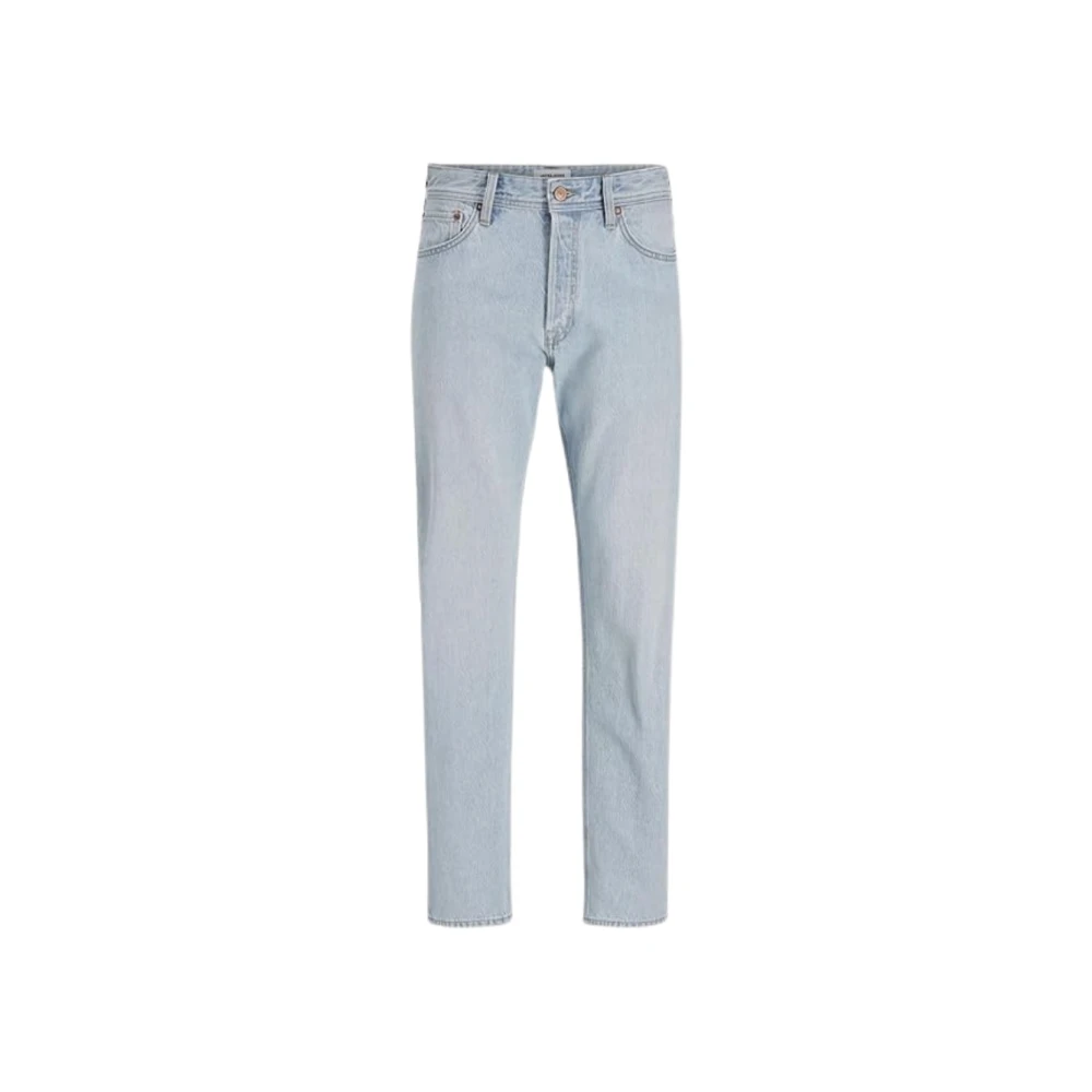 jack & jones Relaxed Fit Twill Jeans Chris Original Blue Heren