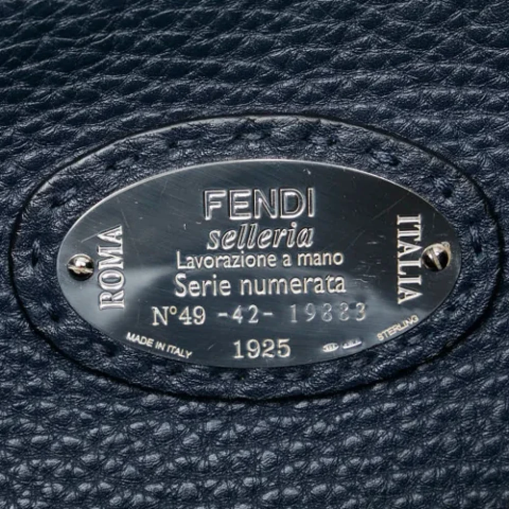 Fendi Vintage Pre-owned Leather fendi-bags Black Dames