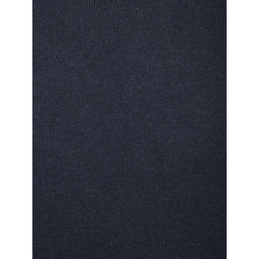 Dell'oglio Blauwe Gebreide Kleding voor Mannen Aw24 Blue Heren