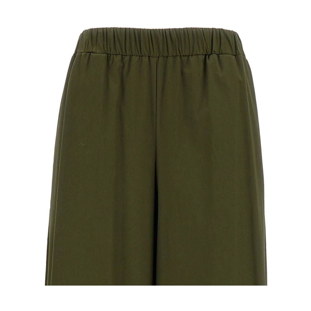Federica Tosi Wide Trousers Green Dames
