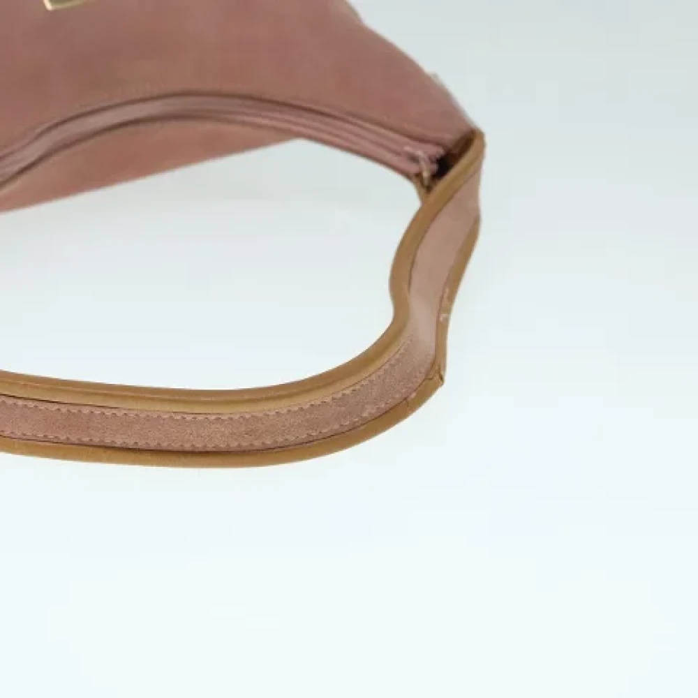 Gucci Vintage Pre-owned Suede gucci-bags Pink Dames