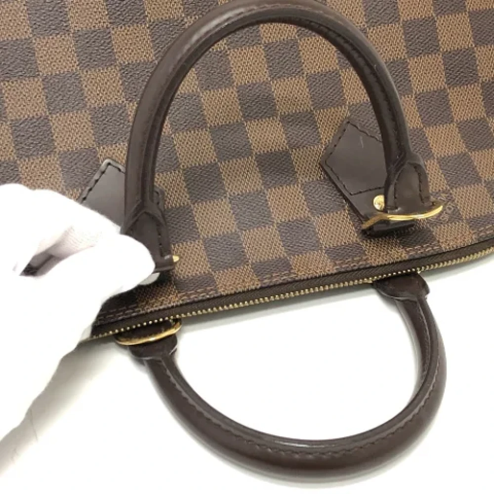 Louis Vuitton Vintage Pre-owned Cotton louis-vuitton-bags Brown Dames