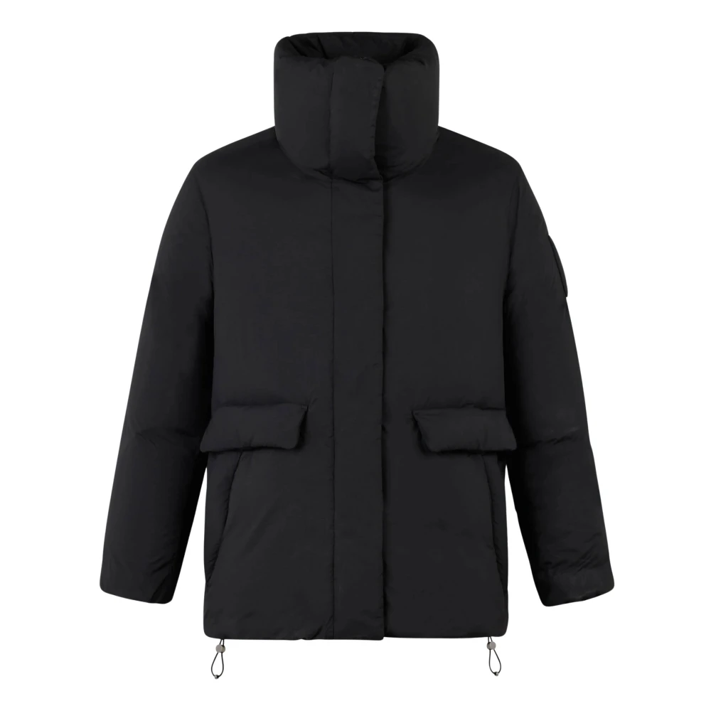 Moose Knuckles Stedelijke Trendy Jas met Thermische Isolatie Black Dames