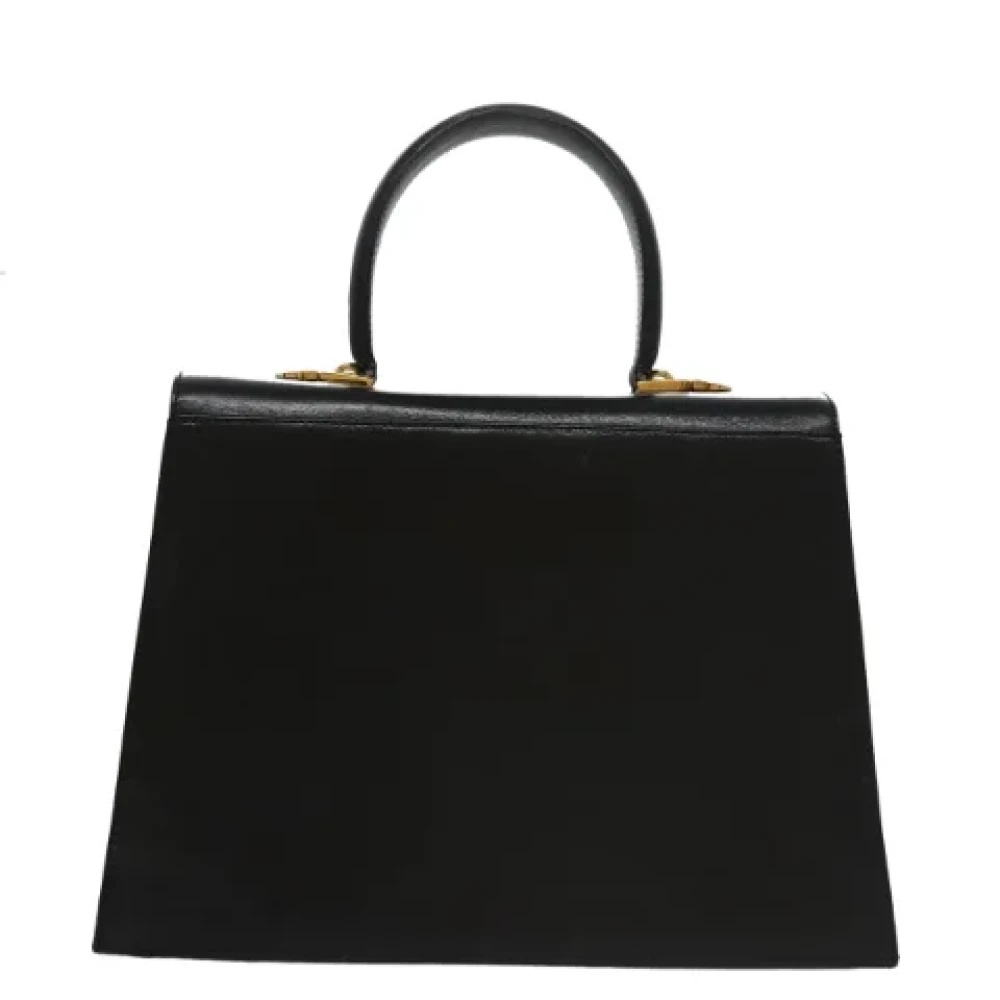 Salvatore Ferragamo Pre-owned Leather handbags Black Dames