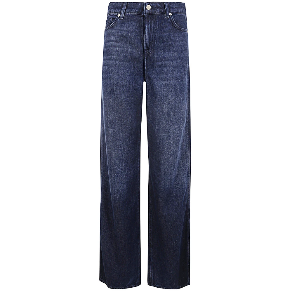 7 For All Mankind Donkerblauwe Stormy Scout Jas Blue Dames
