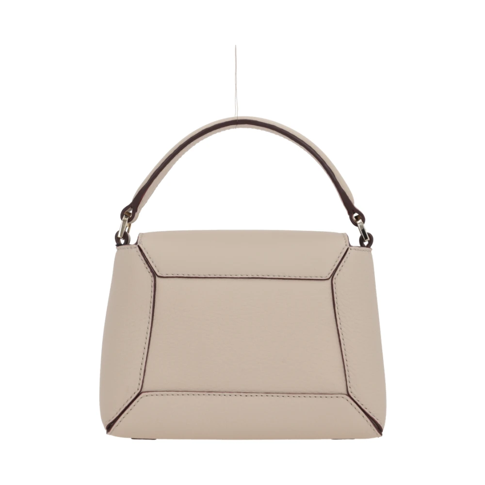 Strathberry Handtas met gouden metalen accenten en afneembare band Beige Dames