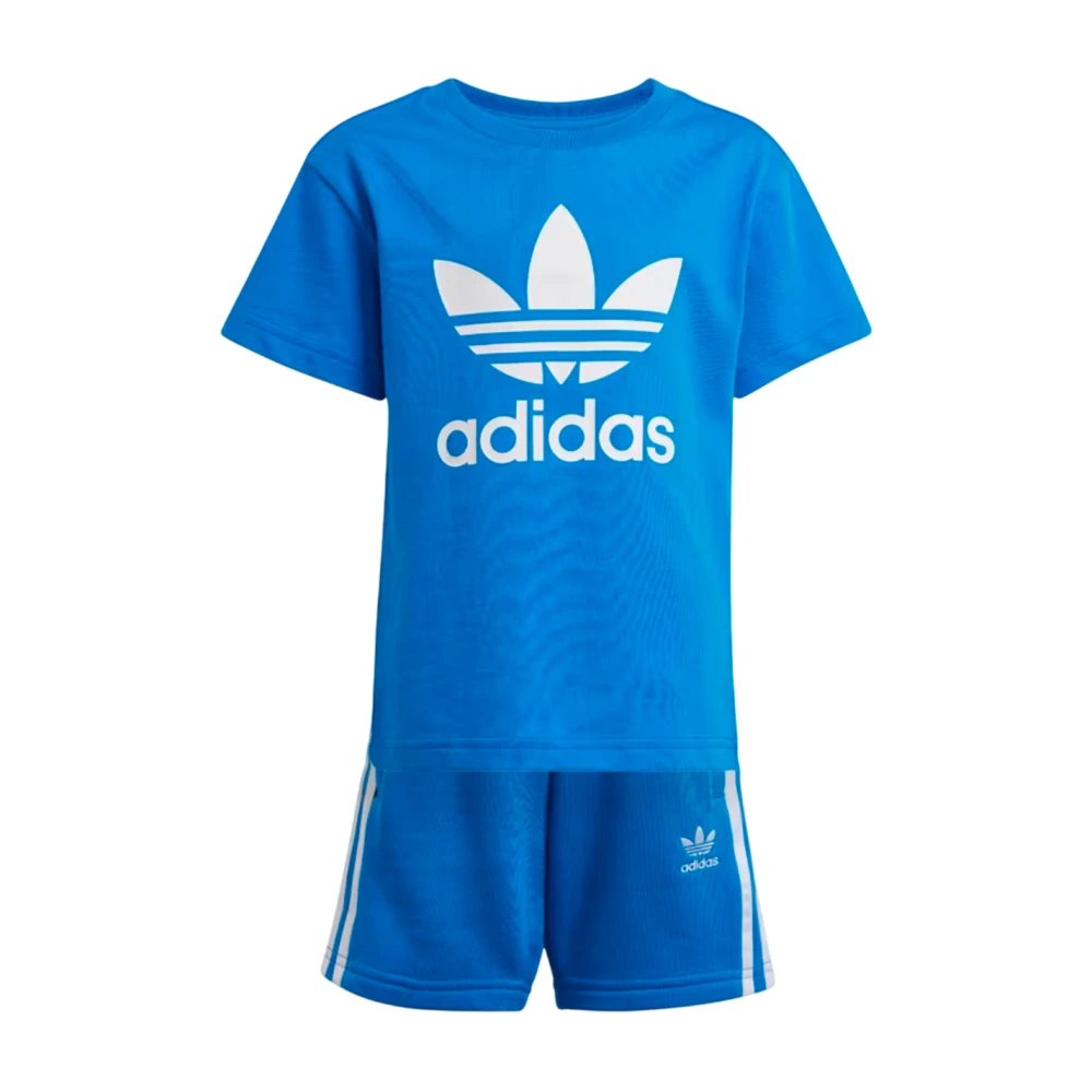 Adidas Sportigt Barn Jersey Set Blue, Pojke