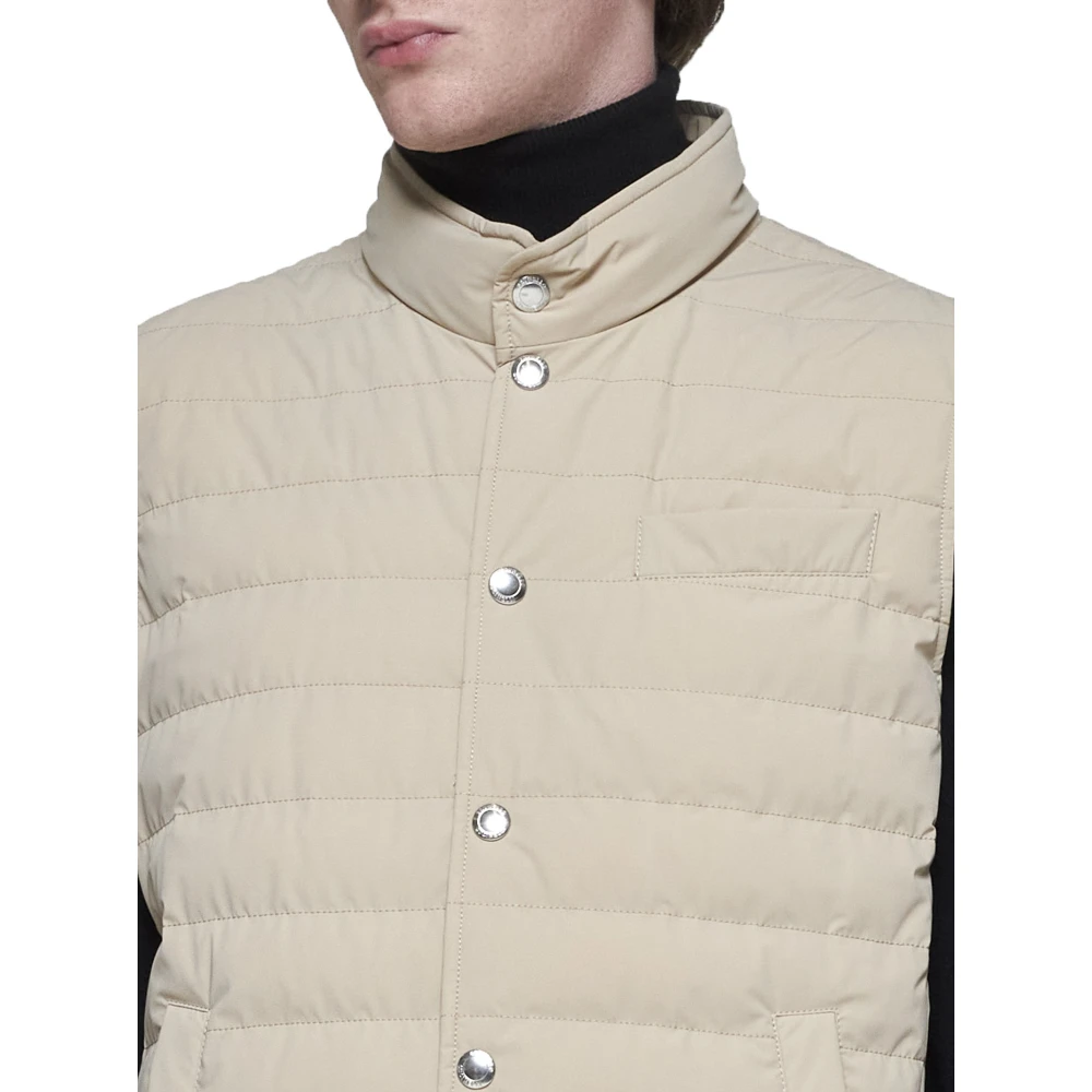 BRUNELLO CUCINELLI Luxe Wollen Jassen Beige Heren