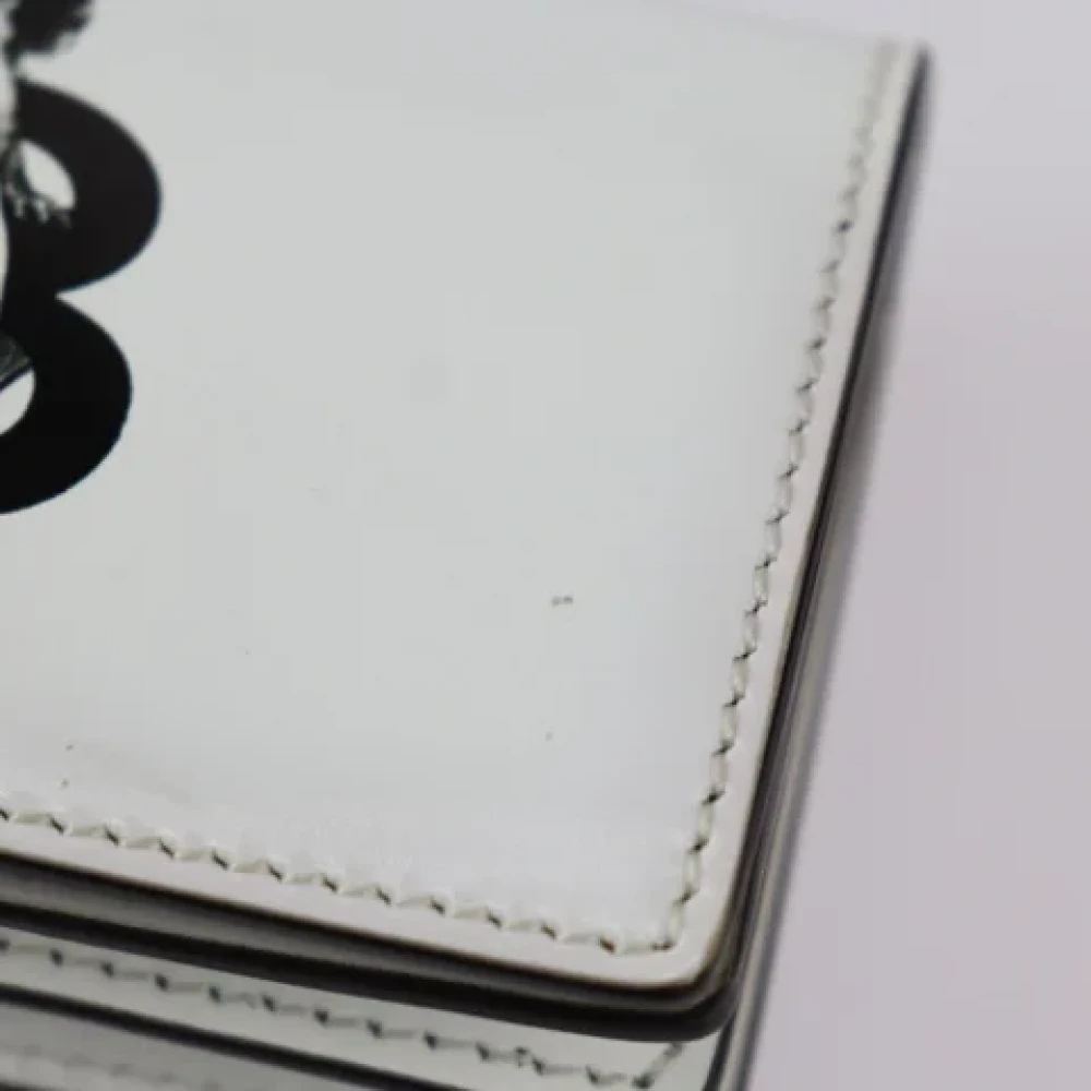 Burberry Vintage Pre-owned Leather wallets White Dames