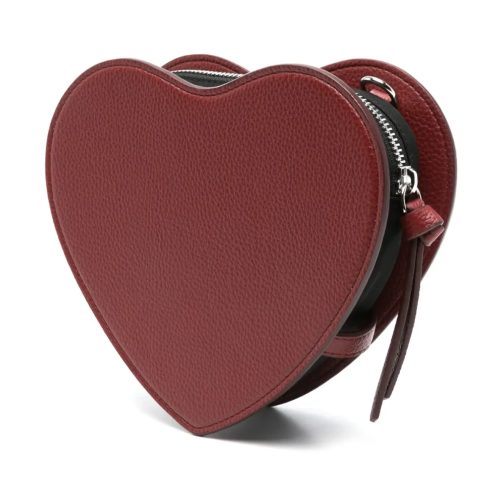 Vivienne Westwood Rode Heart Crossbody Tas Red Dames
