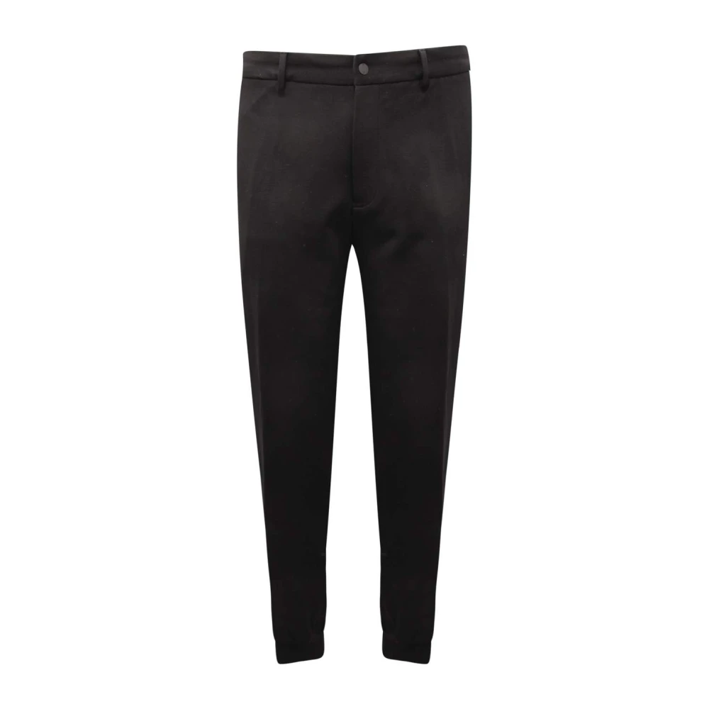 Pt01 Men's Black Active Stretch Trousers In - Slim-Fit Trousers - 2XL - Trousers