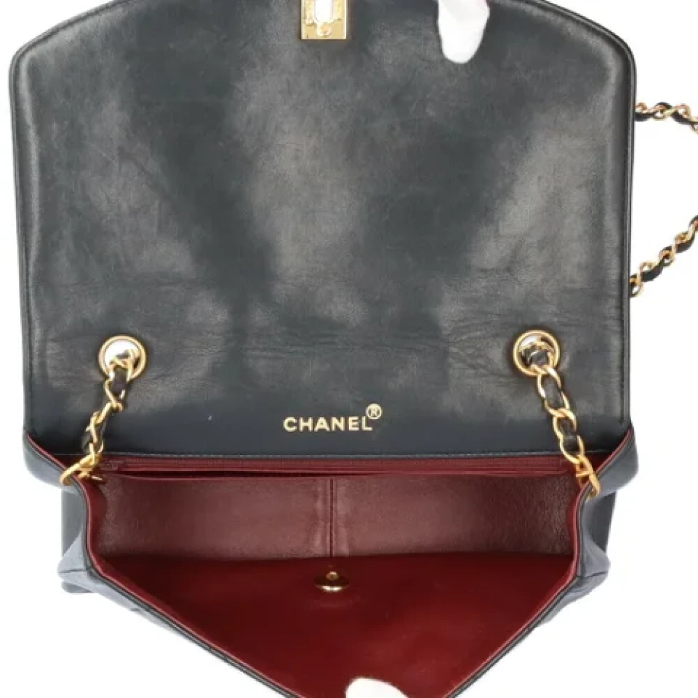 Chanel Vintage Pre-owned Fabric chanel-bags Black Dames