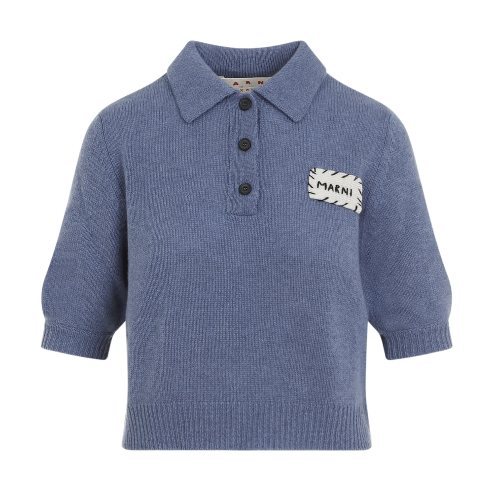 Marni Stijlvolle Sweaters Collectie Blue Dames