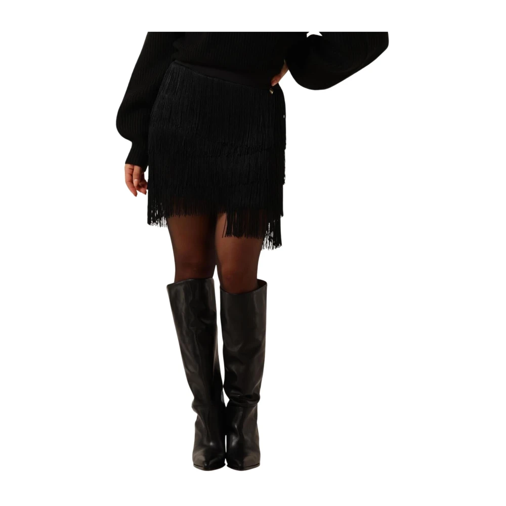 Harper & Yve Zwarte Olivia-sk Minirok Black Dames