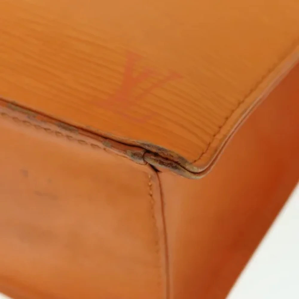 Louis Vuitton Vintage Pre-owned Leather totes Orange Dames