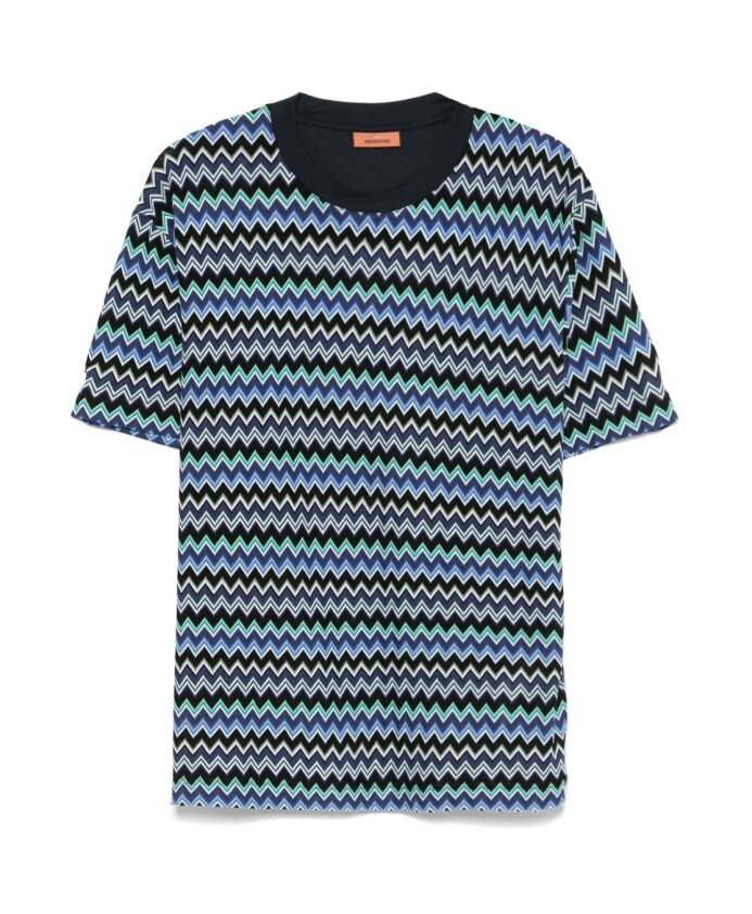 blue-zigzag-pattern-crewneck-t-shirt