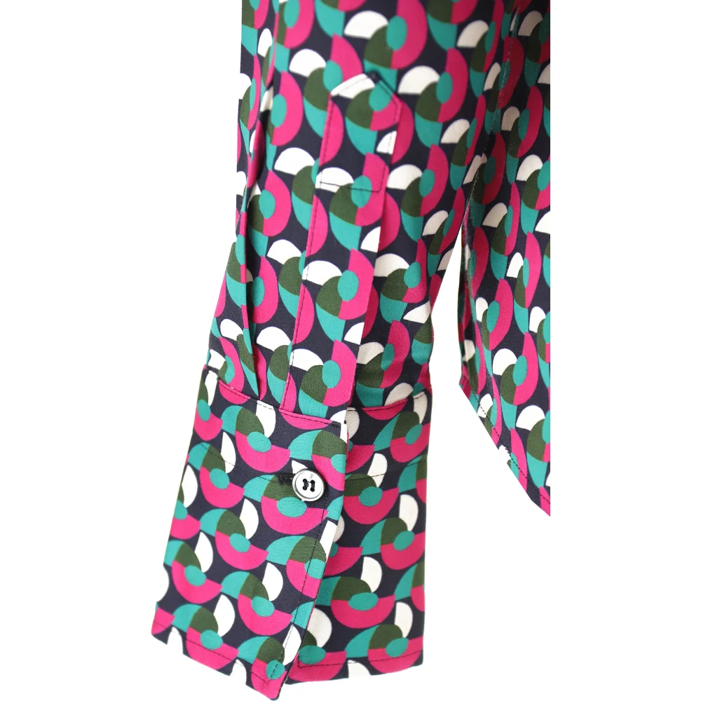 Caliban Stijlvolle Overhemden Collectie Multicolor Dames