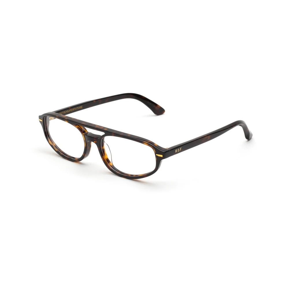 Retrosuperfuture Numero 153 Optical Frame - Unisex - Glasses - Brown - 55 Mm - Accessories - Image 4